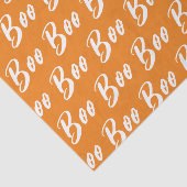 幽霊ハロウィーン白黒オレンジブー 薄葉紙 (詳細)