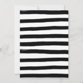 幽霊ハロウィーン誕生日招待状スポオクタキュラパーティー 招待状 (裏面)