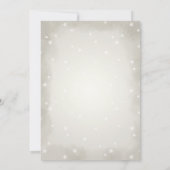 幽霊ハロウィーン誕生日招待状スポオクタキュラパーティー 招待状 (裏面)