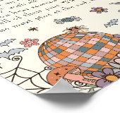 幽霊ハロウィーン"ベビー言わない"赤ちゃんシャワーゲーム ポスター (角)