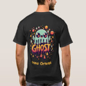 幽霊ハロウィーン – ワイケディーワイルド Tシャツ (裏面)