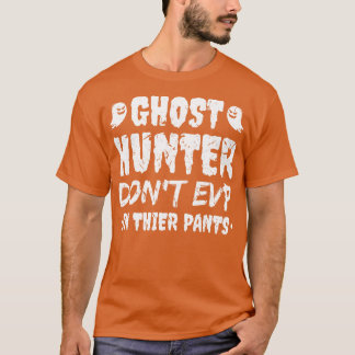 幽霊ハンターおもしろい研究者 Tシャツ