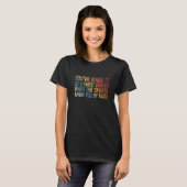 幽霊ハンターとして霊に認知された時 Tシャツ (正面フル)