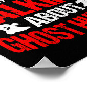 幽霊ハンターエブ狩りハロウィーンパラノーマルスピール ポスター (角)