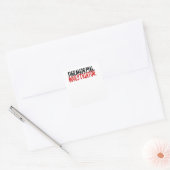 幽霊ハンターハウスパラノーマルハロウィーン スクエアシール (封筒)