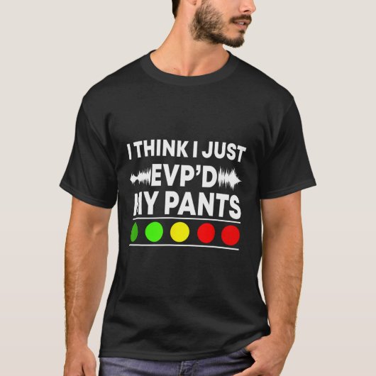 幽霊ハンターパラノーマルハロウィーン狩りEvp Spir Tシャツ (正面)