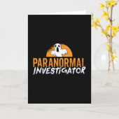 幽霊ハンターパラノーマル捜査官幽霊狩り カード (黄色い花)
