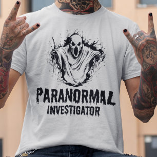幽霊ハンターパラノーマル捜査官幽霊狩り Tシャツ