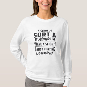 幽霊ハンター幽霊狩り強迫超常温 Tシャツ