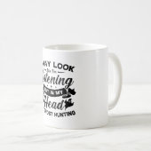 幽霊ハンター狩り私の頭の幽霊狩り コーヒーマグカップ (正面右)