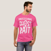 幽霊ハンター超常餌おもしろい調査員 Tシャツ (正面フル)