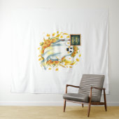 幽霊ハントスクールハロウィーン タペストリー (インサイチュ(横))