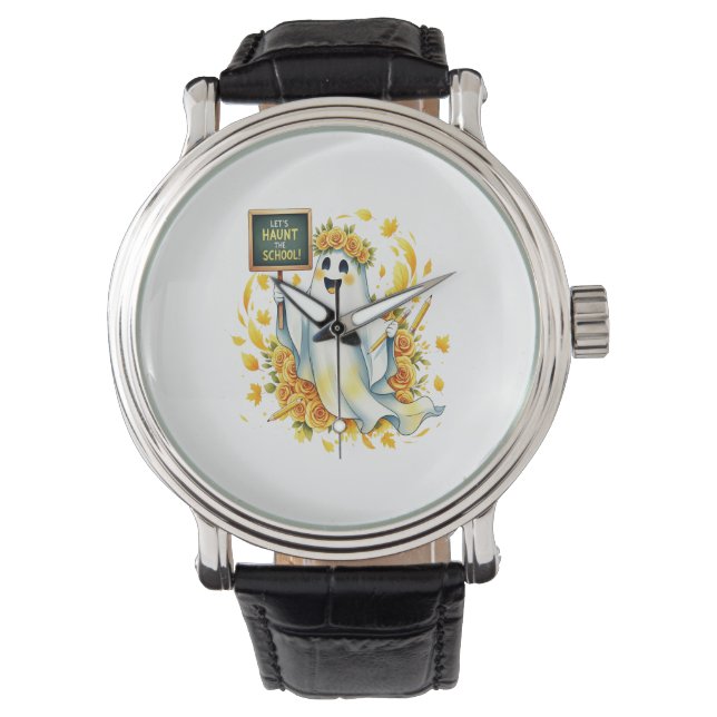 幽霊ハントスクールハロウィーン 腕時計 (正面)