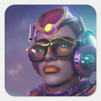 幽霊バスター保護用ステッカー スクエアシール