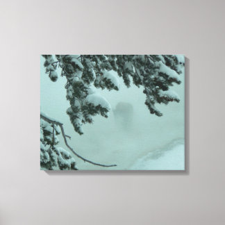 幽霊バッファロー キャンバスプリント