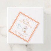 幽霊バブルのハロウィーンブーブリートリックまたはトリート フェイバータグ (インサイチュ)