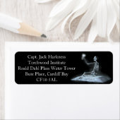 幽霊バラ差出人住所ラベル ラベル (インサイチュ)