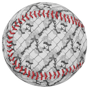 幽霊バラ登山チェーンリンクフェンスシームレスPa ソフトボール