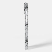 幽霊バラ登山チェーンリンクフェンスシームレスPa Case-Mate iPhoneケース (裏面 / 左)