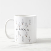 幽霊パスドゥブーレレレッダンサーハロウィン不気味ニー コーヒーマグカップ (左)