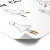 幽霊パスドゥブーレレレッダンサーハロウィン不気味ニー ポスター (角)