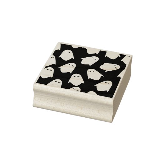 幽霊パターンシルエットアートスタンプ ラバースタンプ (スタンプ)