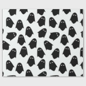 幽霊パターンシルエットティッシュペーパー ラッピングペーパー (フラット)