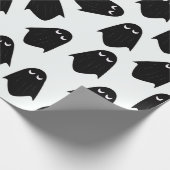 幽霊パターンシルエットティッシュペーパー ラッピングペーパー (角)