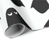 幽霊パターンシルエットティッシュペーパー ラッピングペーパー (ロールコーナー)