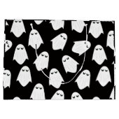 幽霊パターンシルエット抱き枕 ラージペーパーバッグ (裏面)