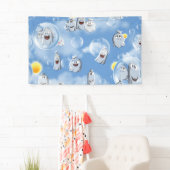 幽霊パターン 横断幕 (インサイチュ)