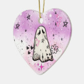 幽霊パンクドードルオーナメント セラミックオーナメント (左)