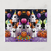 幽霊パーティー ポストカード (正面)