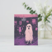 幽霊パーティー ポストカード (スタンド正面)
