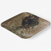 幽霊ビクトリアンレディ・イン・ウェイティング ペーパープレート (傾斜あり)