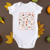 幽霊ビンゴ ベビーボディスーツ
