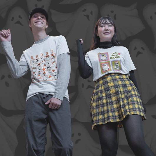 幽霊ビンゴ Tシャツ