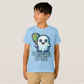 幽霊ピックボール精霊！ピックボールマスコット Tシャツ (正面フル)