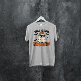 幽霊フィットネスデザインの「ブーシート」 Tシャツ