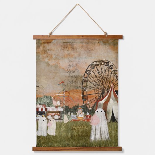 幽霊フェア 吊り下げ型タペストリー (正面)