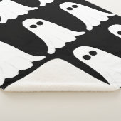 幽霊フリースブランケット シェルパブランケット (3/4)