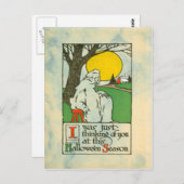 幽霊フルムーンツリー ポストカード (正面/裏面)