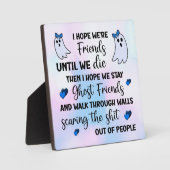 幽霊フレンズフォーエバー フォトプラーク (正面)