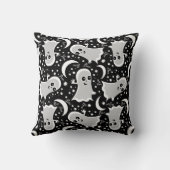 幽霊フレンドリーがブーおかしなハロウィーンに行く クッション (裏面)