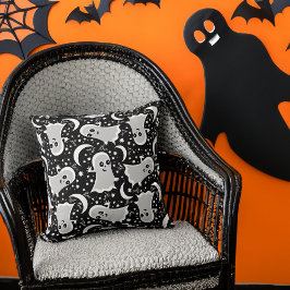 幽霊フレンドリーがブーおかしなハロウィーンに行く クッション