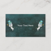 幽霊フロートインナイトスカイトップハットキファンシーーン 名刺 (裏面)