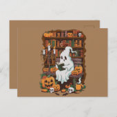 幽霊ブックリー読ダーの恋人ギフトリーダー ポストカード (正面/裏面)