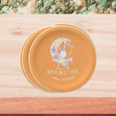 幽霊ブムーンワン不気味ボーイハロウィン誕生日 ペーパープレート