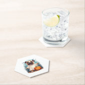 幽霊ブルドッグブー ペーパーコースター (インサイチュ)