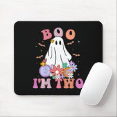 幽霊ブー私は2年2歳の誕生日キッズハロウィーンT マウスパッド (マウス)